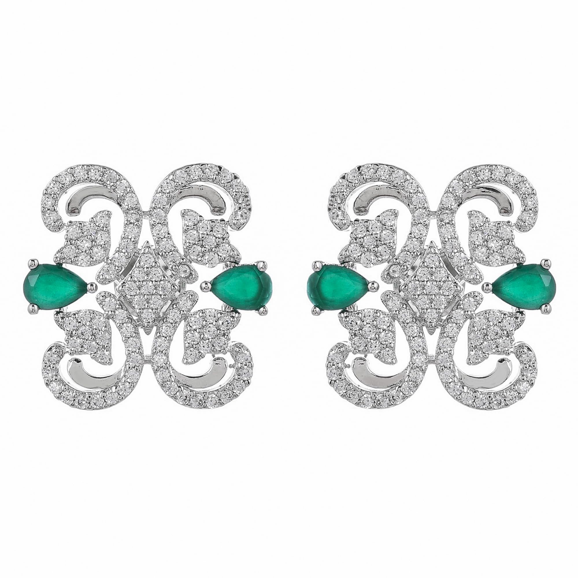 Taj Jahan Necklace Set, Regal Design